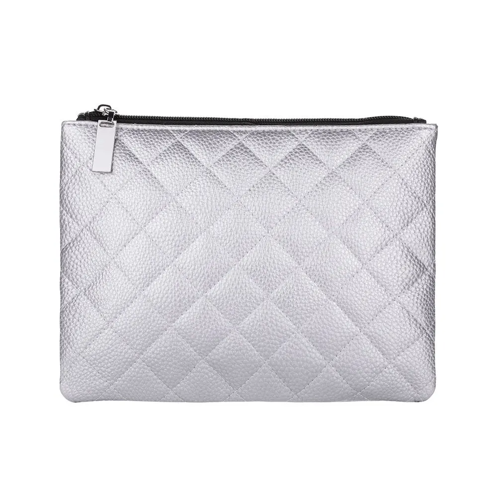 High quality makeup leather case cosmetic makeup brush bag case with custom logo