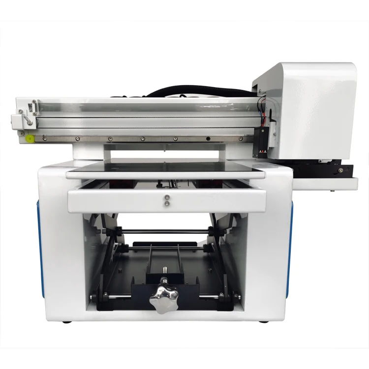 Wholesale Custom Good Price A4 Flatbed Uv Printing Machine Uv Printer For Leather Textile Shoes Clothes T Shirt Fabric