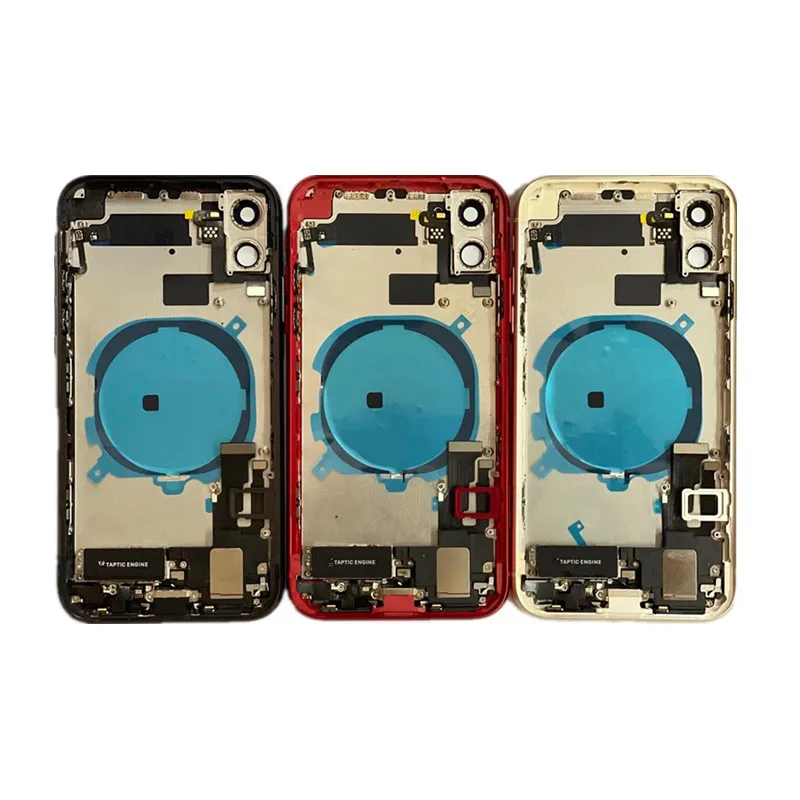 Запасная задняя крышка корпуса рамка для iphone x Корпус battey корпус двери