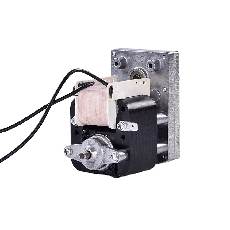 Двухполюсная конструкция переменного тока, внешний внутренний ротор, Шестеренчатый двигатель для барбекю