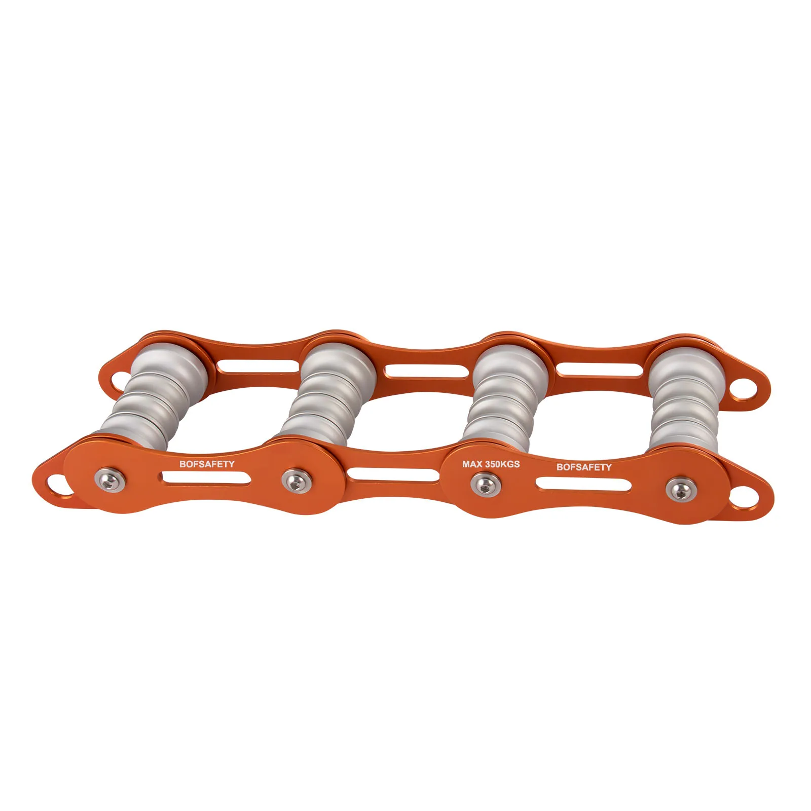 outdoor rescue caving climbing rock climbing ice rope  lightweight equipment aviation aluminum alloy 4-slot chain rope protector