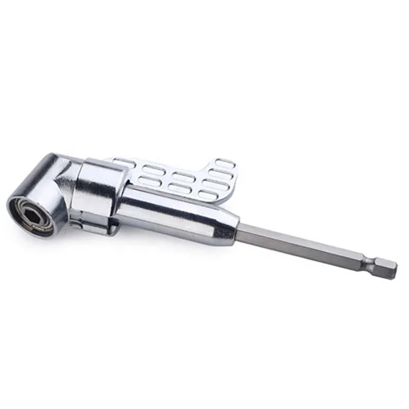 Прямоугольный адаптер для дрели длиной 105 градусов С шестигранным хвостовиком 1/4 дюйма