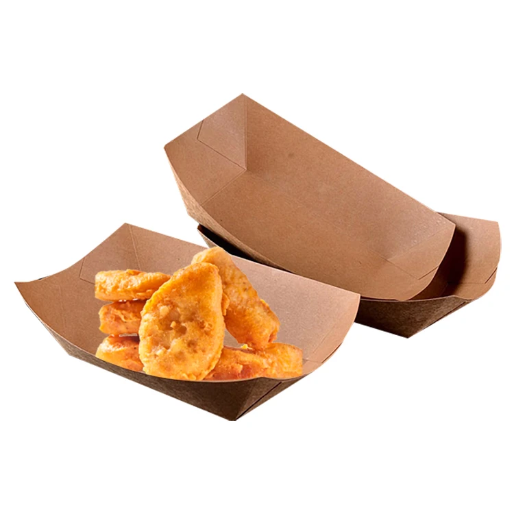 Высокое качество, фабричное производство, бумажные картонные подносы для еды nachos