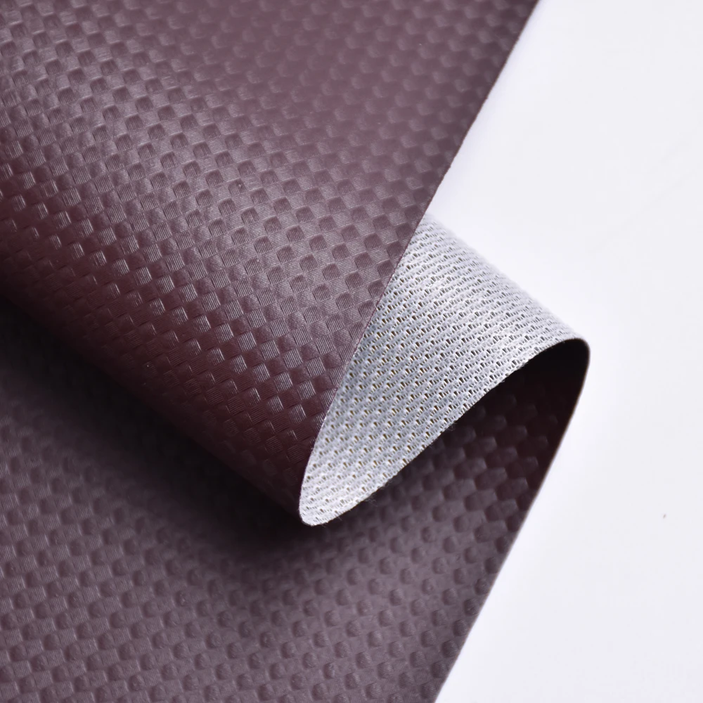 Quilted Car Upholstery Fabrics Embossing Automotive Vinyls Roll Synthetic Imitation Leather for Car Seats
