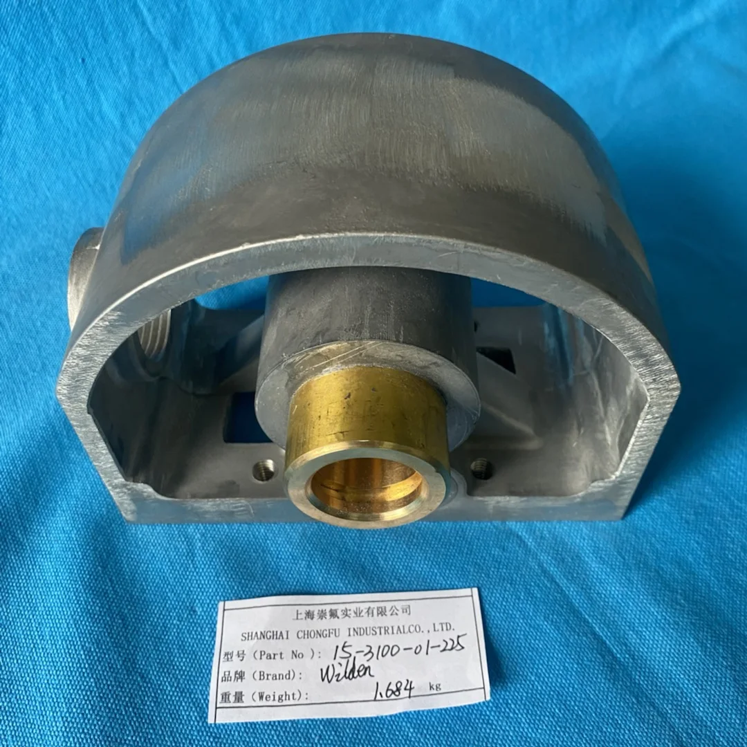 Aluminum Center Block 15-3100-01-225 for Wilden Air operated Double Pneumatic Diaphragm Pump Parts