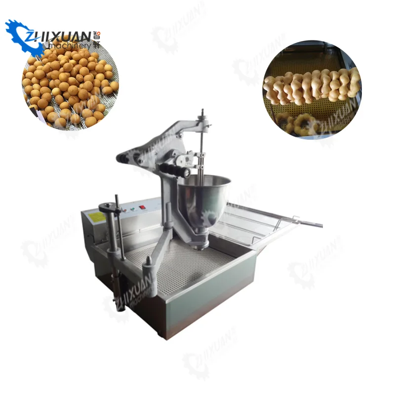Manual doughnut machine donuts machine with fryer