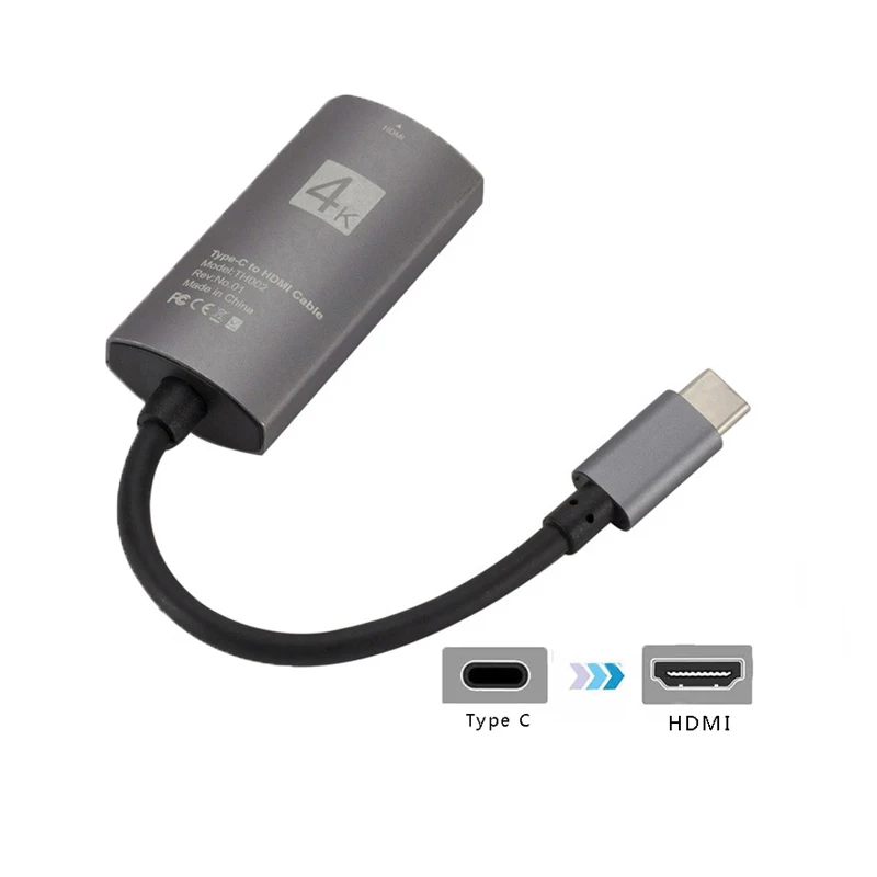  Кабель-адаптер SIPU USB 3 1 Type C-HDMI «штырь-гнездо» USB-C в HDMI