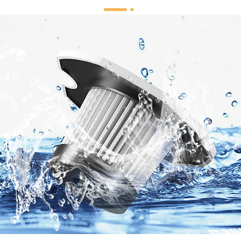 CARSUN 139803 Wholesale Black ABS  Wet and Dry Car Vacuum Cleaner Handheld 6kpa Powerful Suction Vacuum Cleaner