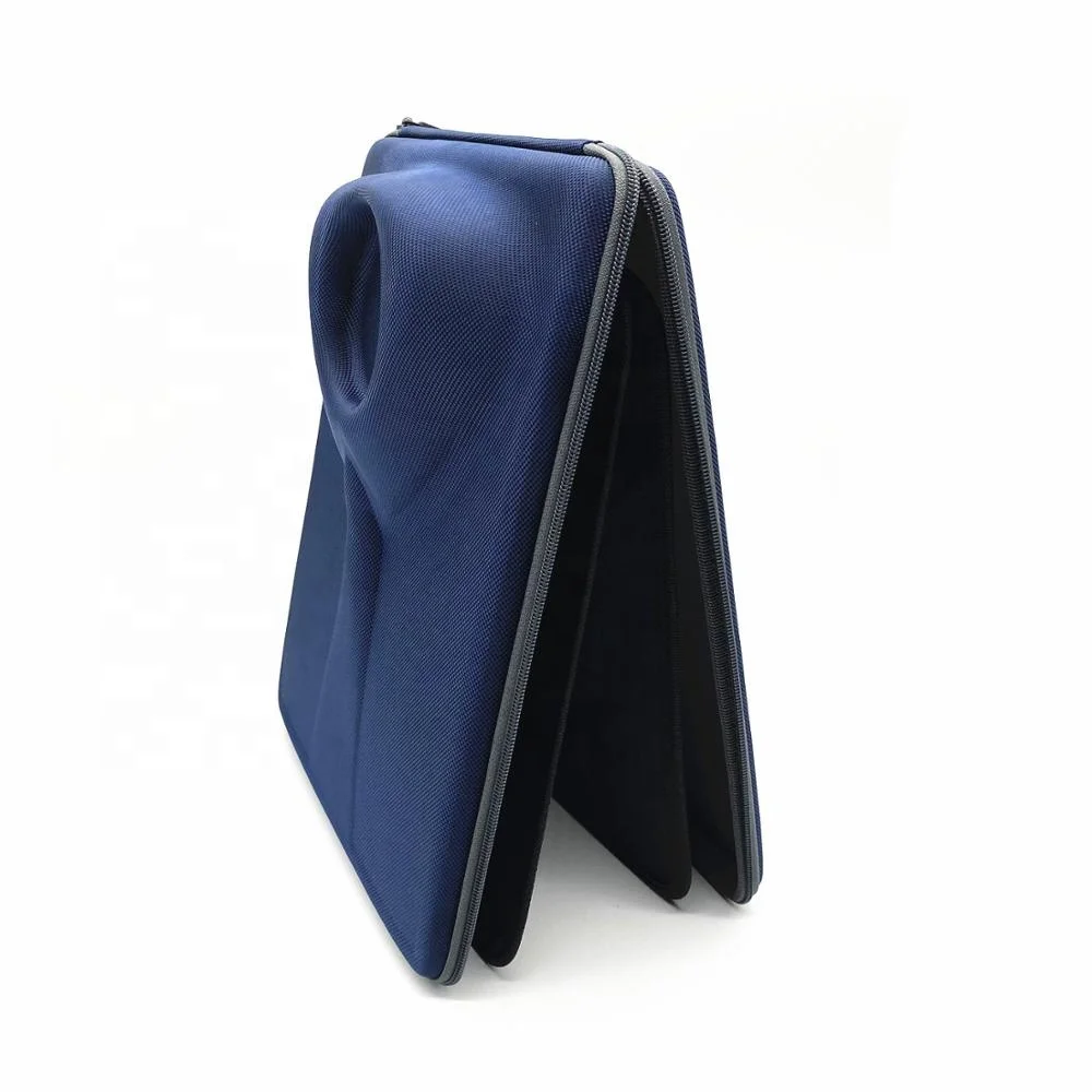 Custom mold shape men travel business zipper hard shell EVA shirt case