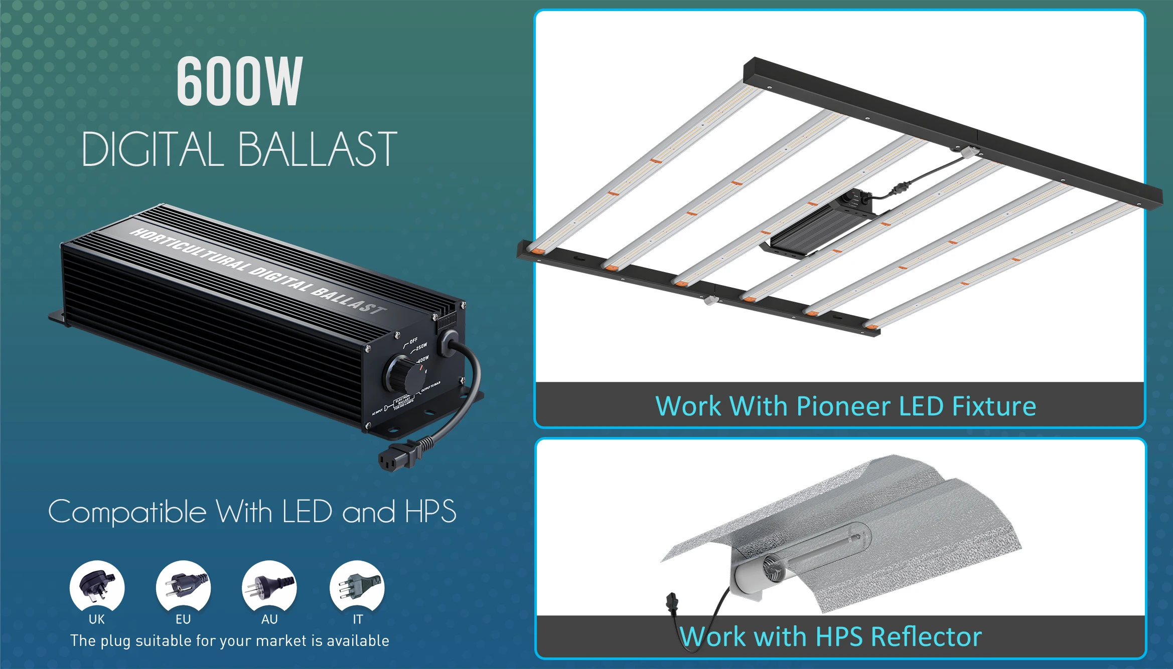 Hongyi 2024 Best Sellers PPE 2.65/2.7 full spectrum grow lights 4*4FT coverage Dimmable indoor 720W led light with uv fr light