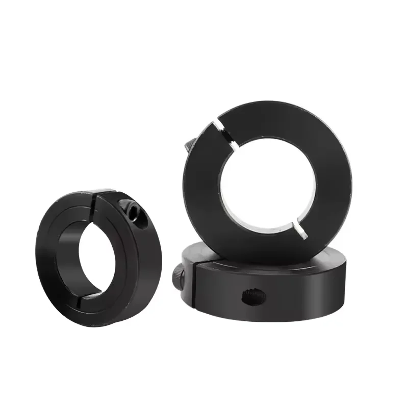 Custom Inch SC45# steel shaft mounting ring Shaft Collar Two Piece Clamp hight quality 2-piece Clamp Type Shaft Collars Clamp