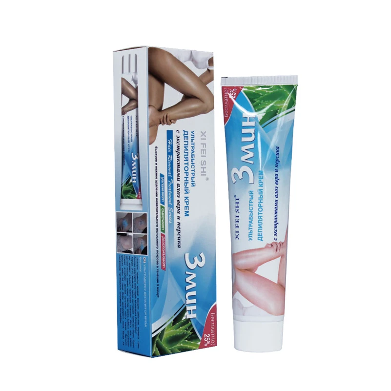 5 Minutes Gender Female Herbal Aloe Vera Extract Underarm Hair Removal Cream Permanent Fast Effective No Leave