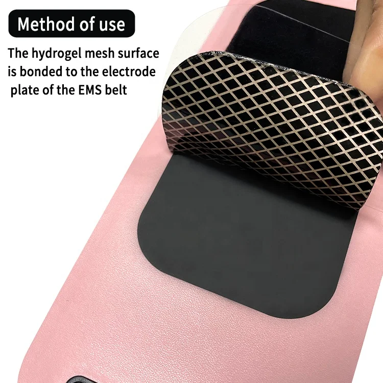 wholesalHydrogel Massage Patch Massage belt special patch For EMS electronic waist massage to enhance electrical conductivity