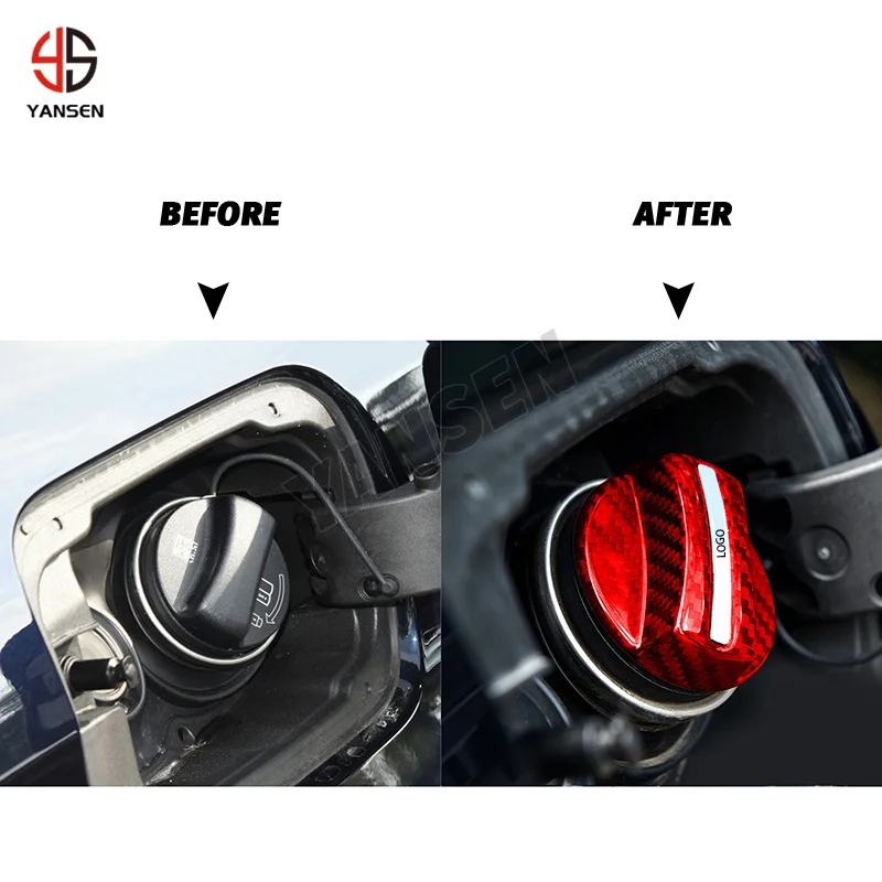 Dry Carbon Fiber Fuel Oil Tank Cap Cover Sticker For BMW E46 E60 E70 E90 F10 F11 F20 F30 E39 E92 E91 G20 G30 F31 F25 X3 X5 X1
