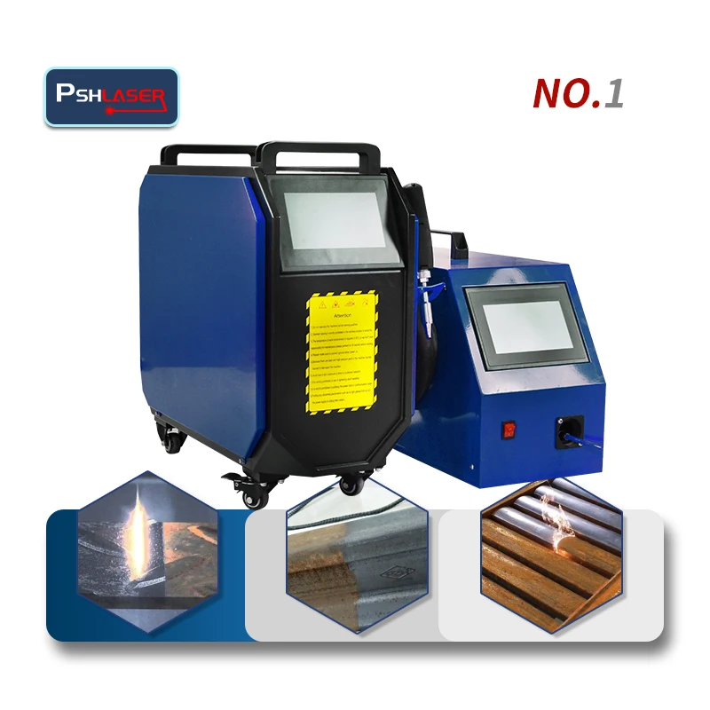 Mini 3 in 1 Portable Fiber Laser Welding Machine 1500W 2000W for Copper and Metal Welding