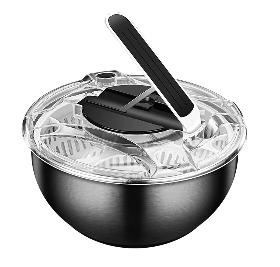 Vegetable Washer Cleaner and Dryer with 3.5L Bowl Salad Spinner