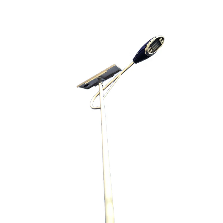 Customized design road lamp integrated solar street lamp with outdoor lamp posts