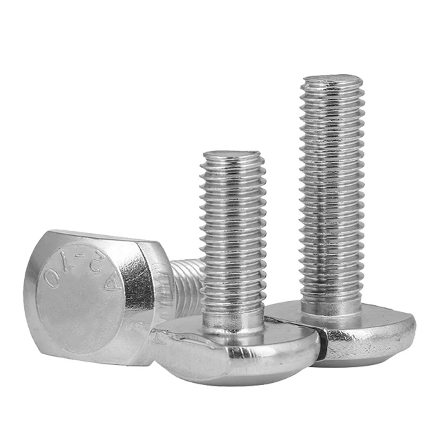 manufacture Direct Sales Rohston Nice Price and Quality Blue And White Zinc Stainless Steel 304  Screw Extension Screw T bolt