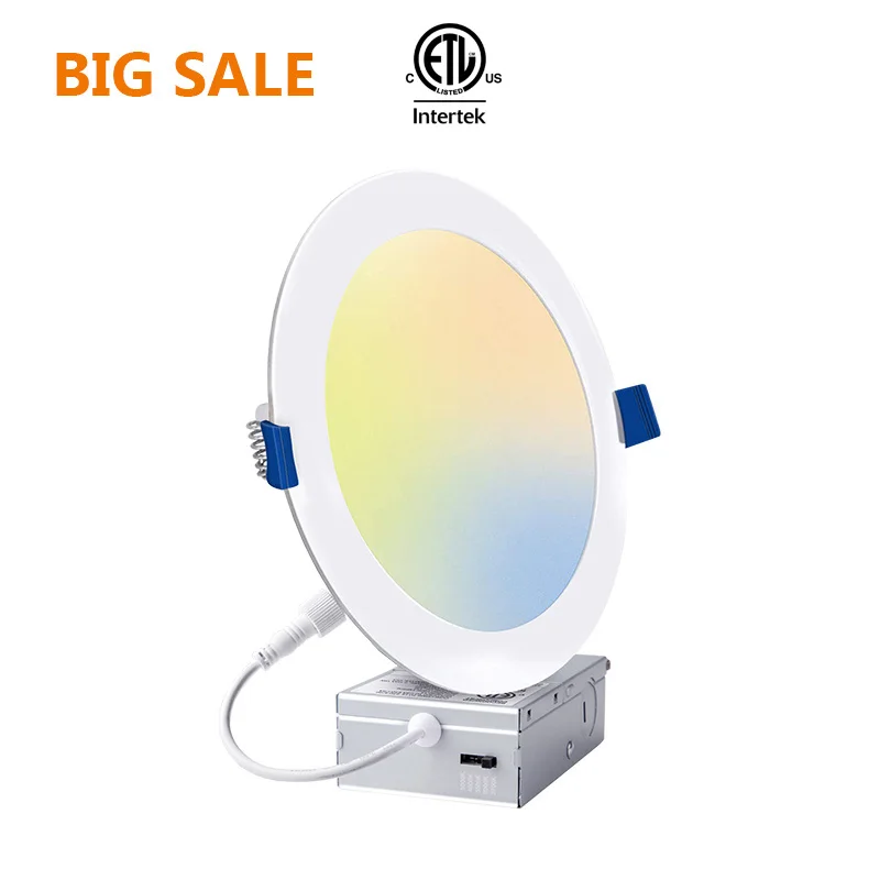 Best Price 6 Inch Recessed Ceiling Light ETL Energy Star Ultra Slim Recessed Downlight