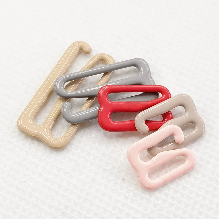 Rings and sliders nylon coated metal strap adjusters accessories for underwear