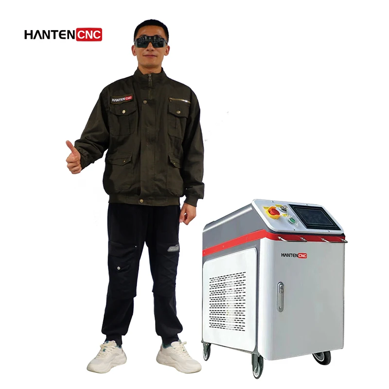 High Power Hot Sale Handheld Laser Derusting Machine for Ship and Railway 1000W Fiber Pulse Cleaning Price