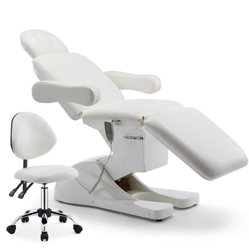 Most Popular 3 CE Motors Electric Beauty Bed Color Support Customization Cosmetic Massage Table Multi-functional Treatment Bed