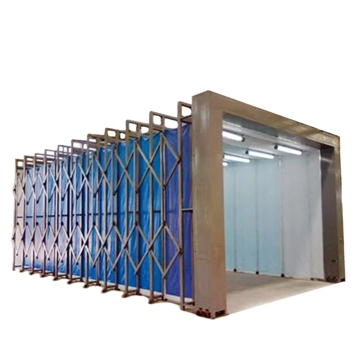 JD-A10 Retractable Spray Booth Paint Room Spraying Booth
