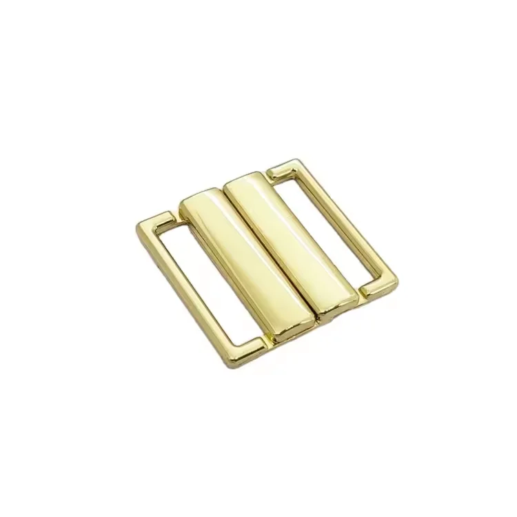 2024 Rustless Metal Swimwear Buckle Silver Back Connector Closure Clasp