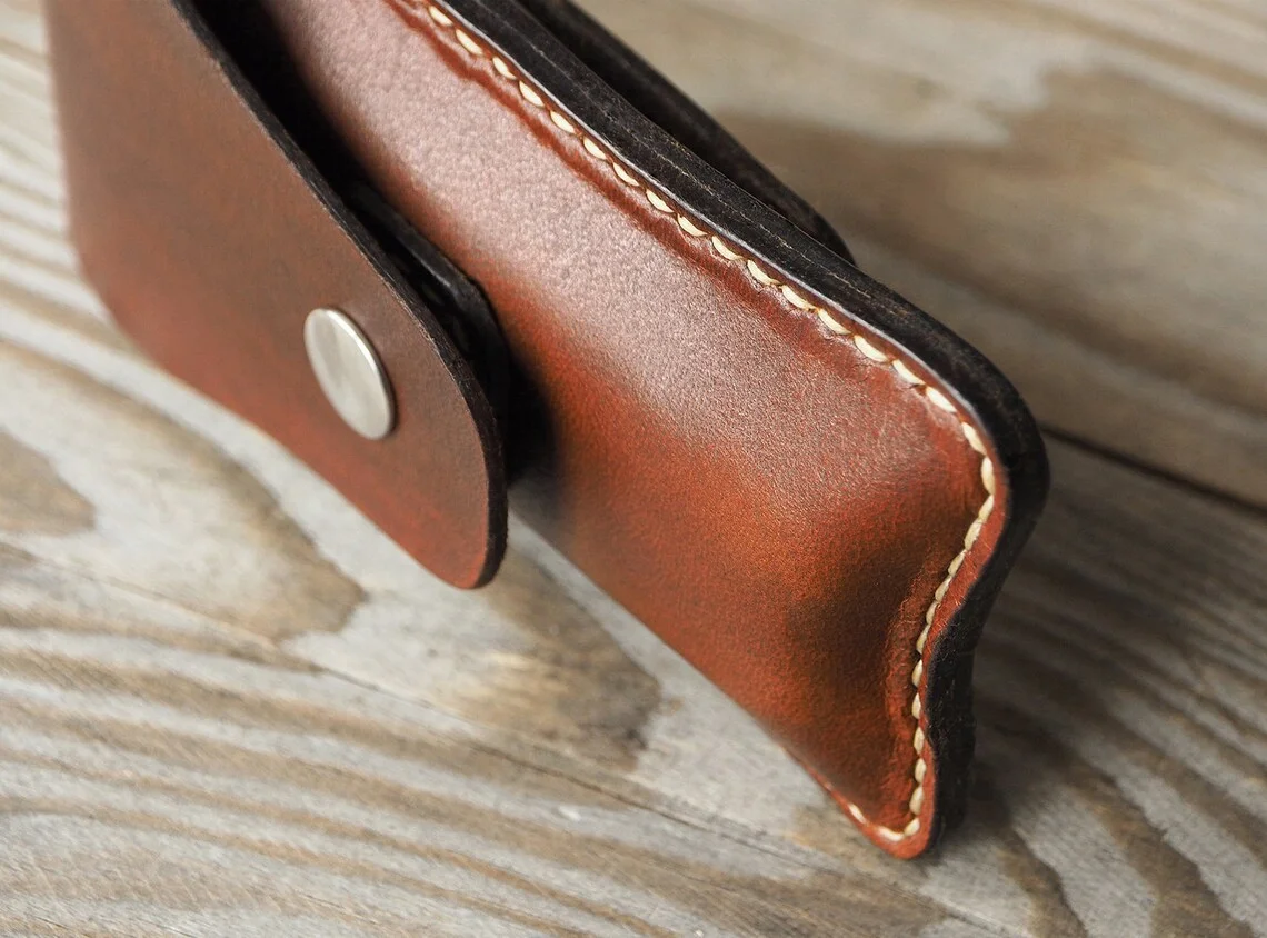 Leather Man Multi Tool Sheath for Charge Wave Sidekick or Wing Man Leather EDC Pouch Organizer with Belt Loop