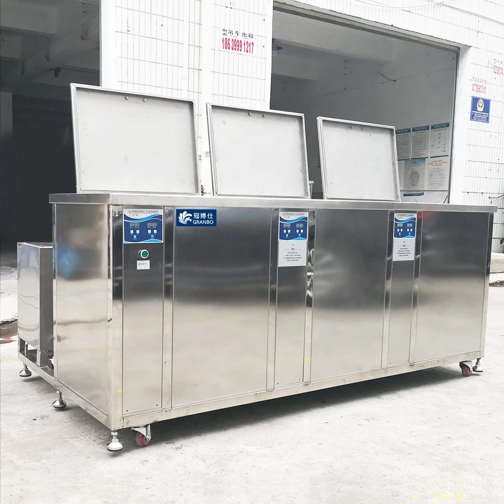 OEM Industrial Ultrasonic Cleaner Customized Filter/Spry/Rinsing/Dryer for cleaning engine block carbon cylinder head carburetor