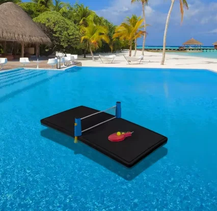 Polar whale floating table dominoes tray Eva  foam floating ping pong table tennis in pool beach chairs hot sell  float tray