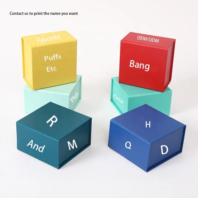 
2021 Popular Newest Favorite Gift Paper Box For Custom Puffs Text Gift Box For Lover 
