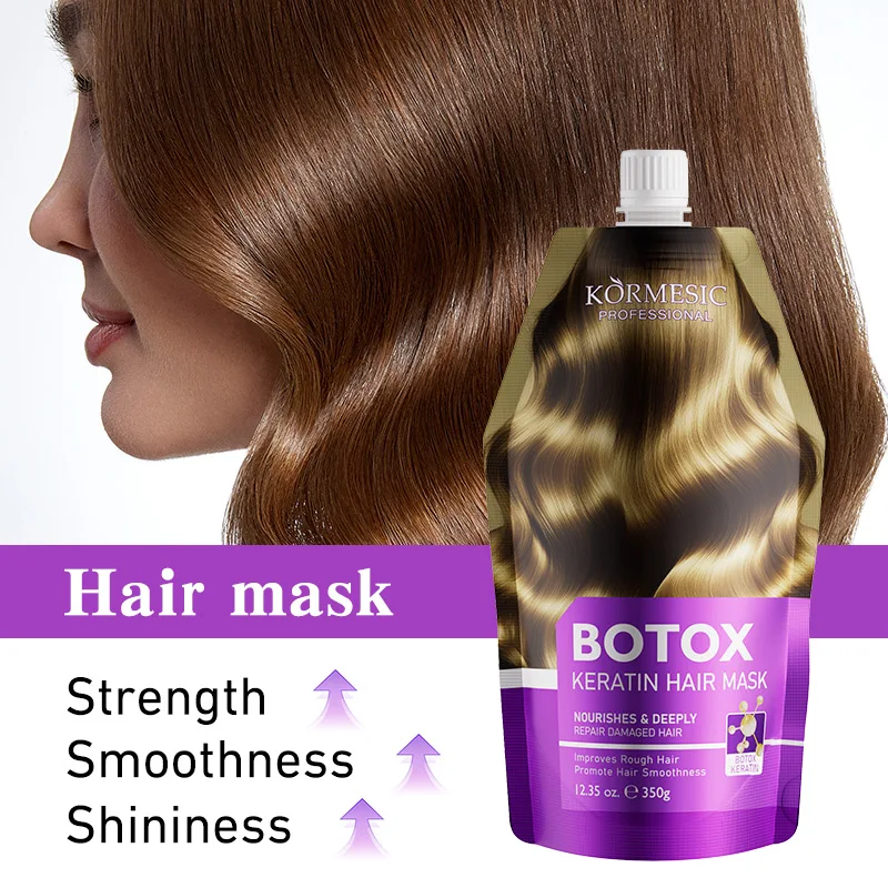 KORMESIC Wholesale Professional Hair Repair Hair Mask Strong Deep Treatment Care Botox keratin Nourishing Repair hair Mask