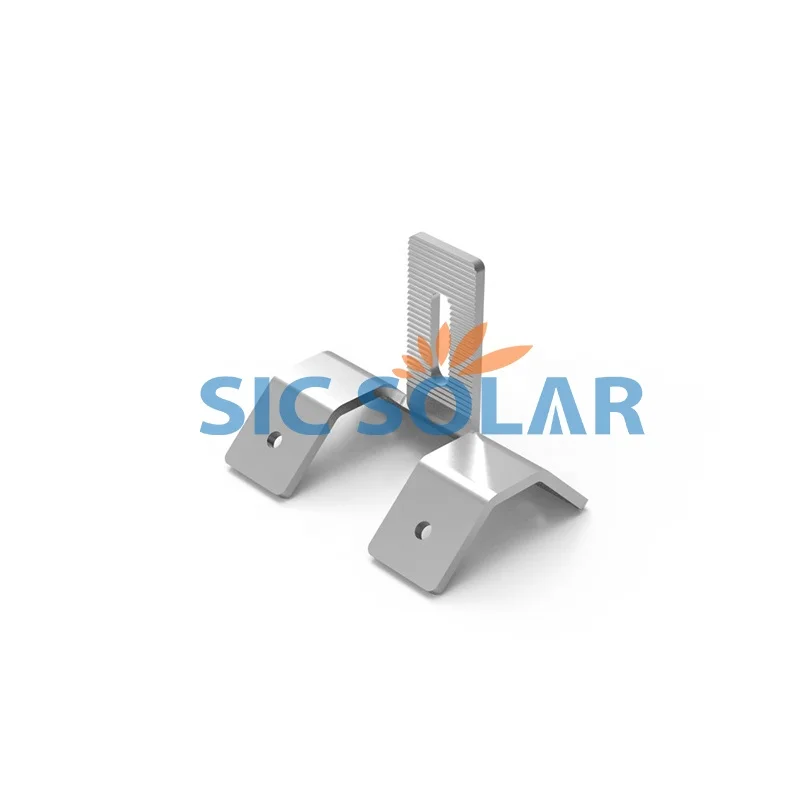 Trapezoidal Solar Pv Mounting Kits Tin Roof Clamp