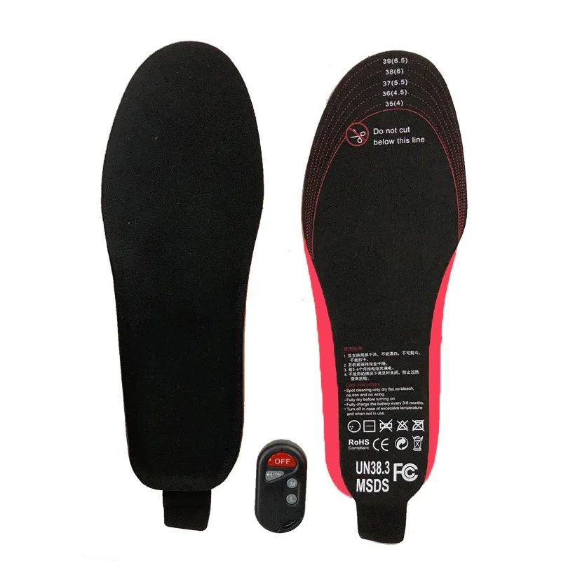 New Winter Heating Insoles Can Be Cut To Keep Warm And Comfortable usb Charging Hot Wholesale
