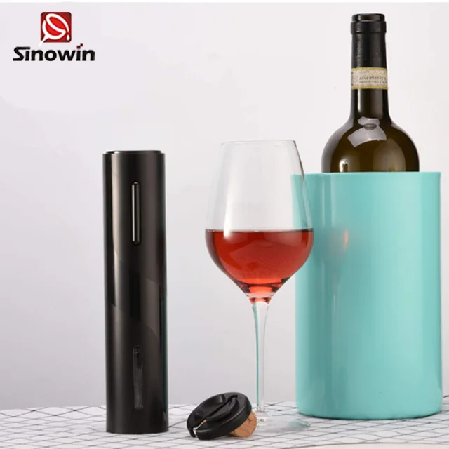 NEW USB Electric Corkscrew Red Wine Opener Set with Wine Pourer/Wine Pump