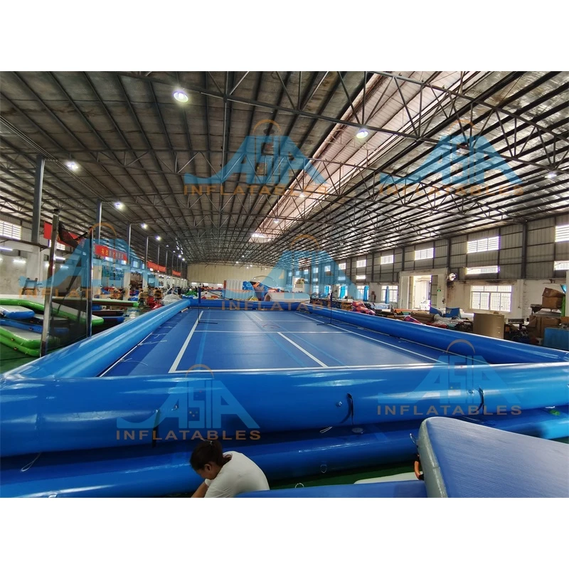 Drop Stitch Water Sport Arena Platform Court Inflatable Floating Pickleball Court