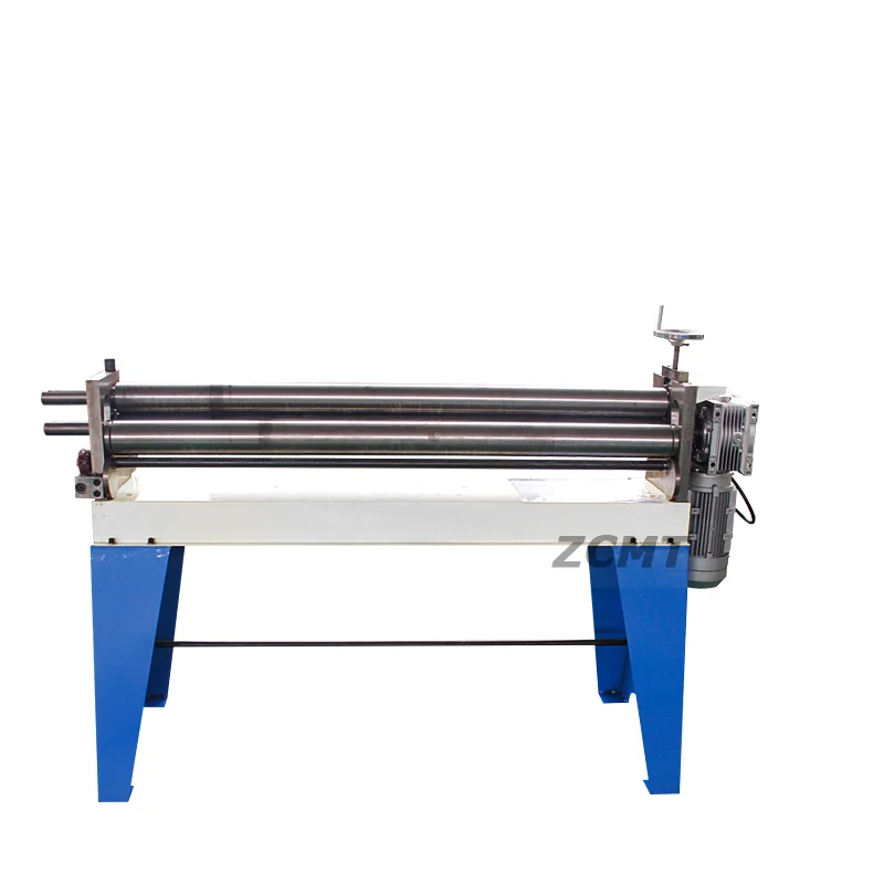 Manual Sheet 3 Roller Rolling Bending Machine Good Price HVAC Duct Mechanical for Construction Galvanized Sheet Metal