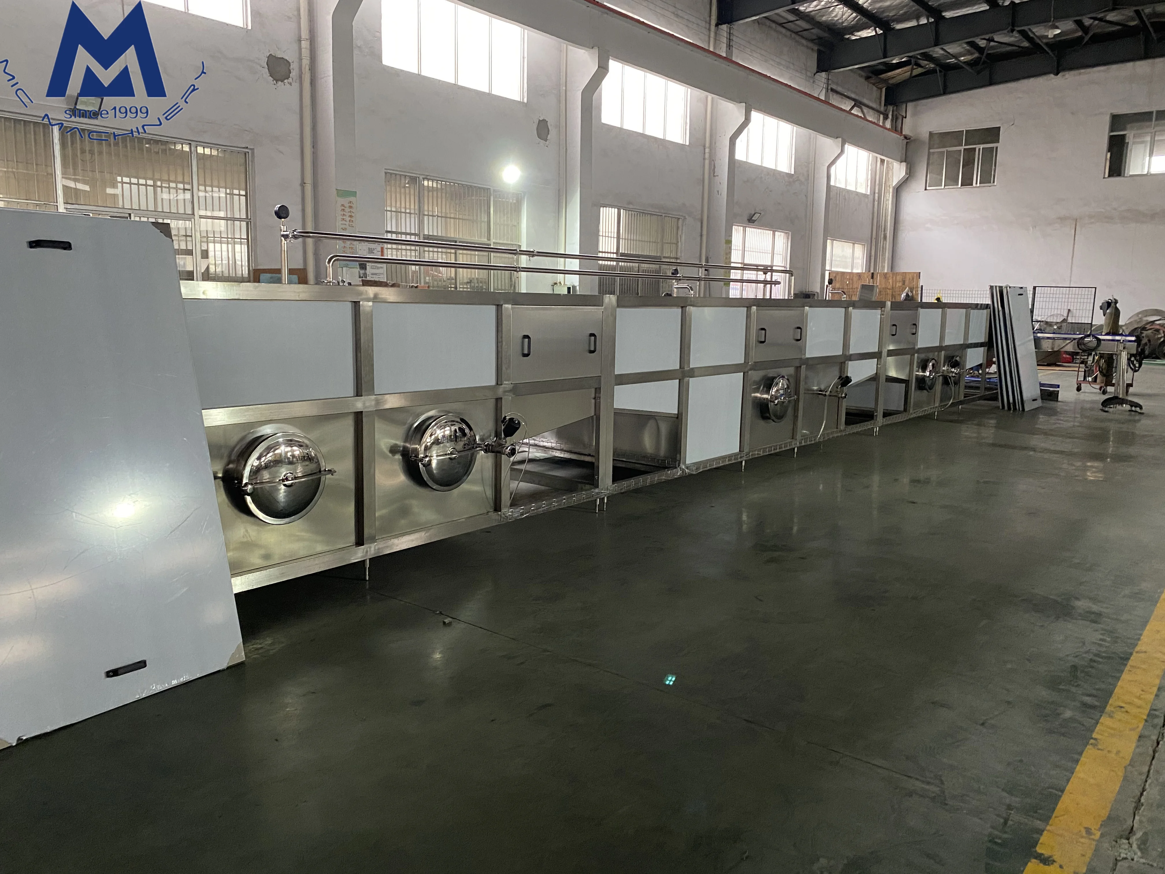  Автоматическая Паровая камера стеклянная бутылка алюминиевая банка машина для стерилизации сока пива стерилизатор