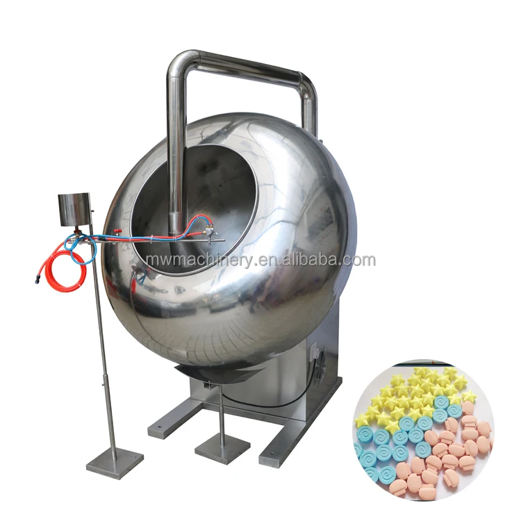 304 Stainless Steel Factory Price Automatic Pharmaceutical Film Pill Coating Machine