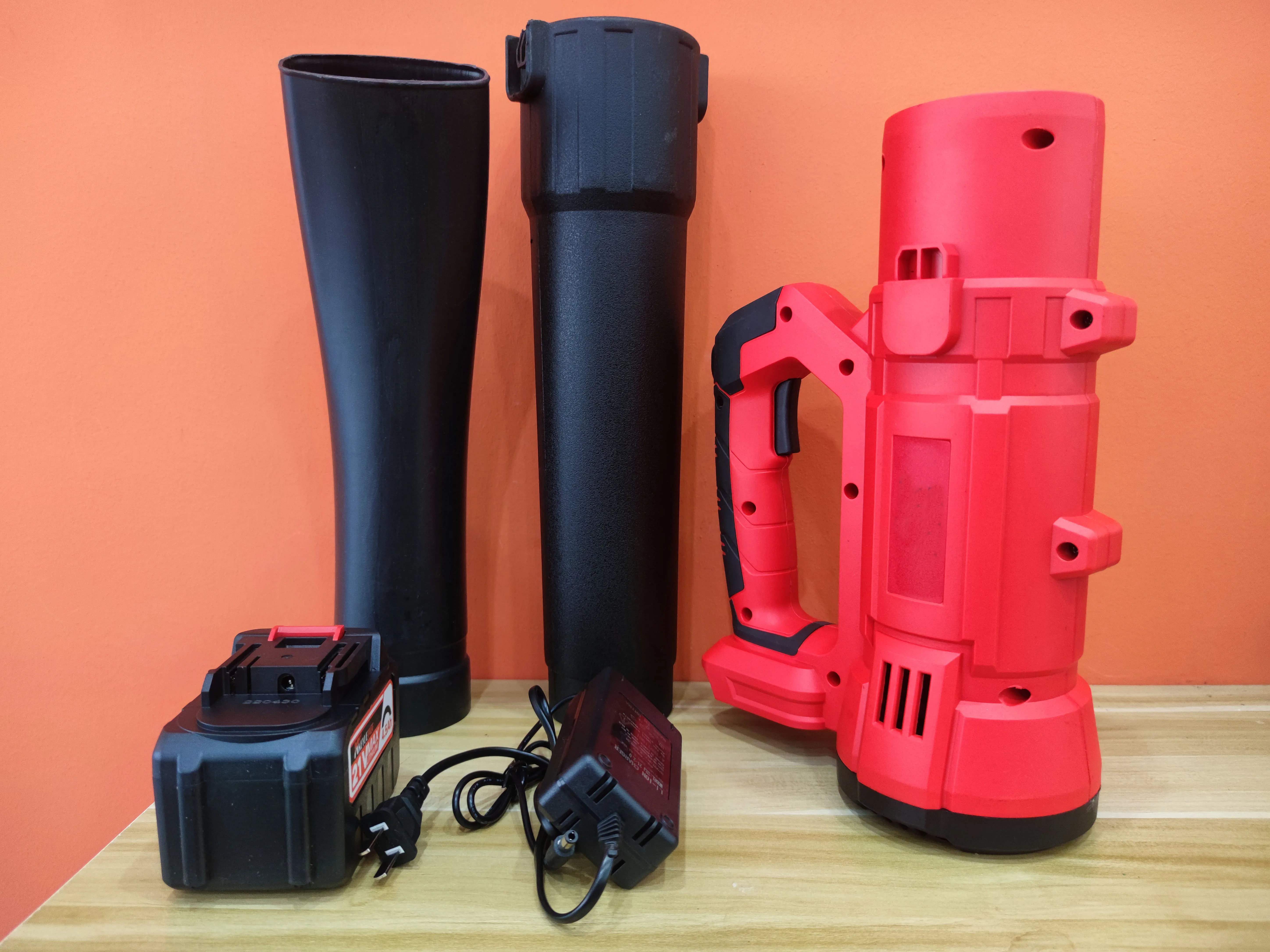 9801 Model Portable Garden cordless 21V Lithium Battery Cordless Blower speed control air leaf blower handheld wireless blower