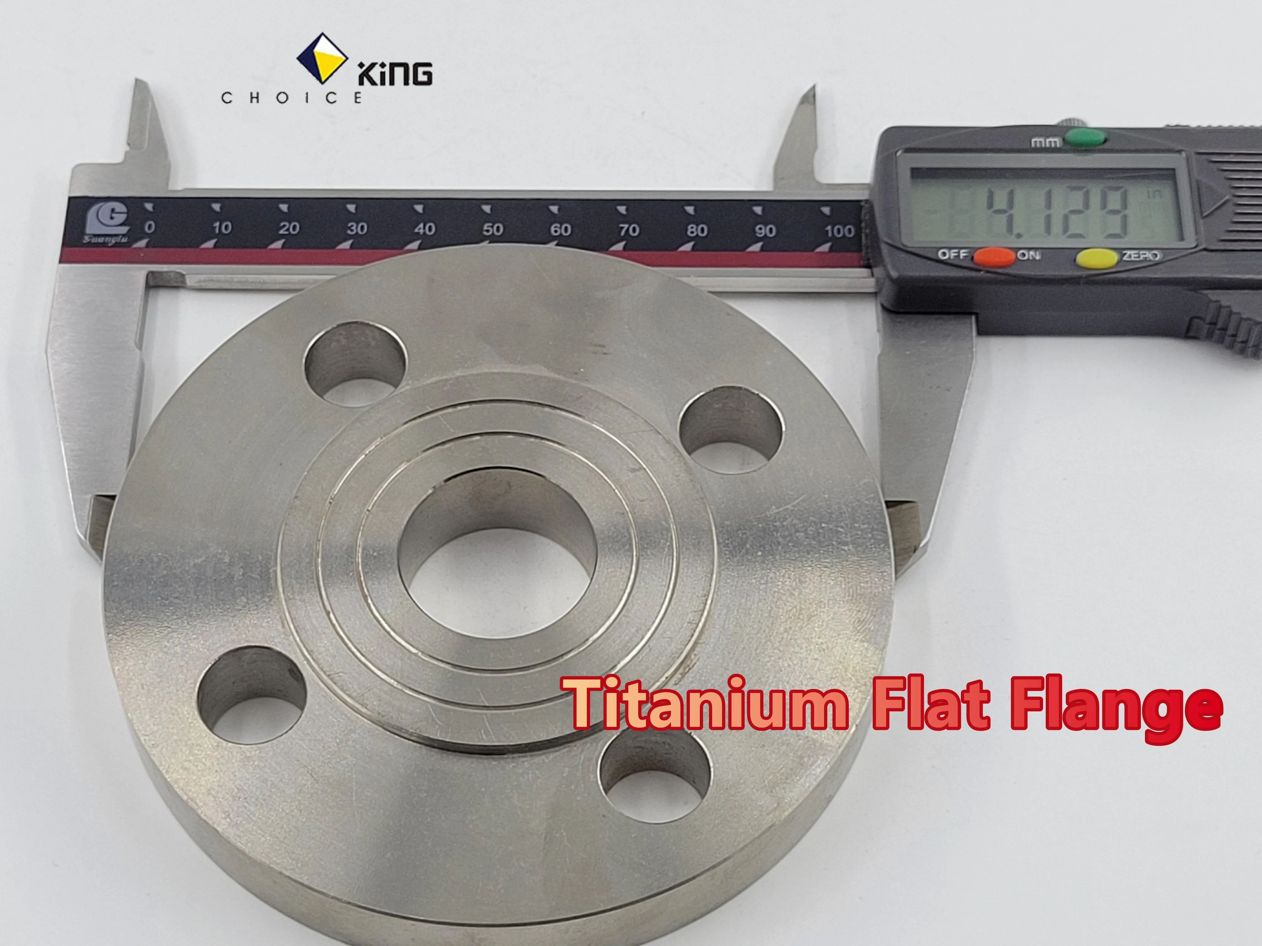 Gr1 Gr2 titanium flat forging flange for industry customized size titanium machined parts titanium products