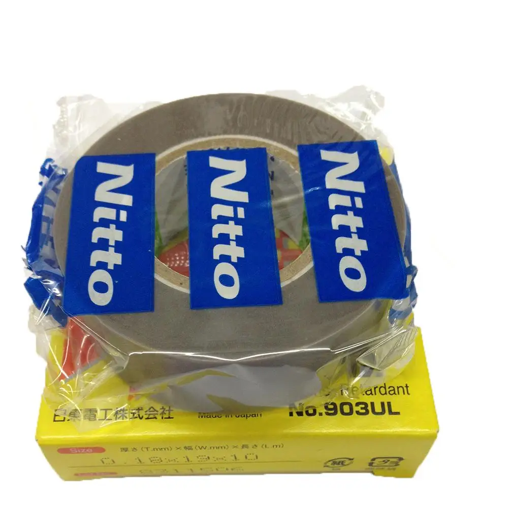 100% Genuine Guaranteed Japan Nitto Denko 903ul 973ul Tape Heat-resistant Tape For Heat-resistant Electrical insulation
