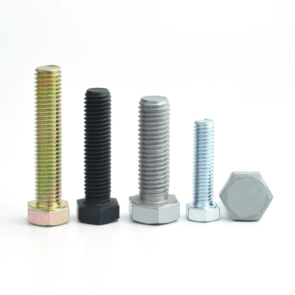 Bolts Supplier Stainless Steel Machine Bolt and Nut or Different Types of Metric Steel Galvanized HDG Fasteners