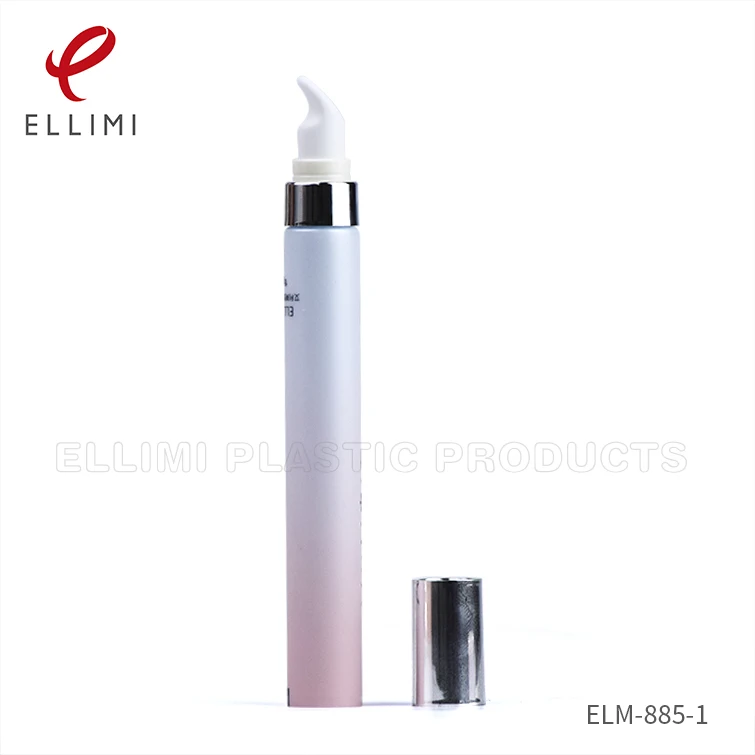 16 Ceramic Tip Eye Cream Cap Soft Tube ELM-885-1, 16mm Diameter, designed for eye creams and lip balms.