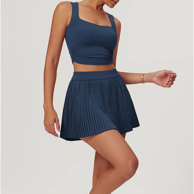 Wholesale Custom Logo Breathable Tight Women Sports Vest Outdoor Fitness Running Inner Wear Yoga Tops