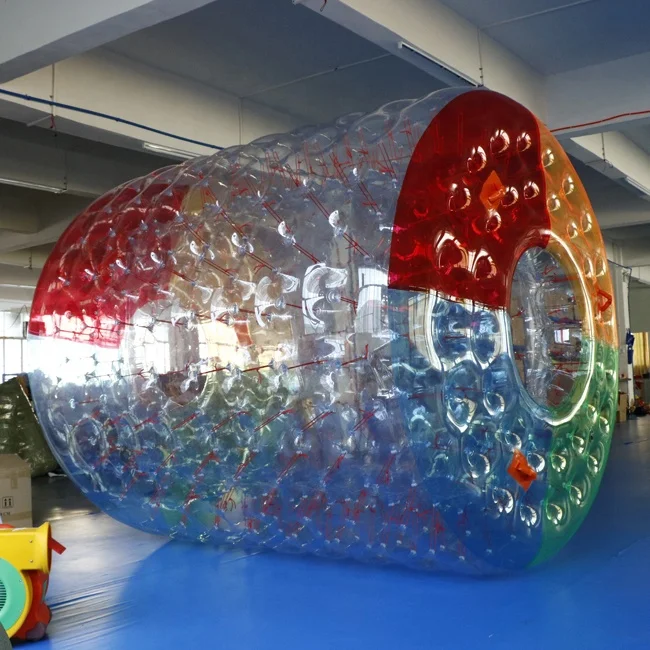 Water Walking Roller Inflatable Water Roller Balls Game Manufacturing High Quality PVC Inflatable Toy
