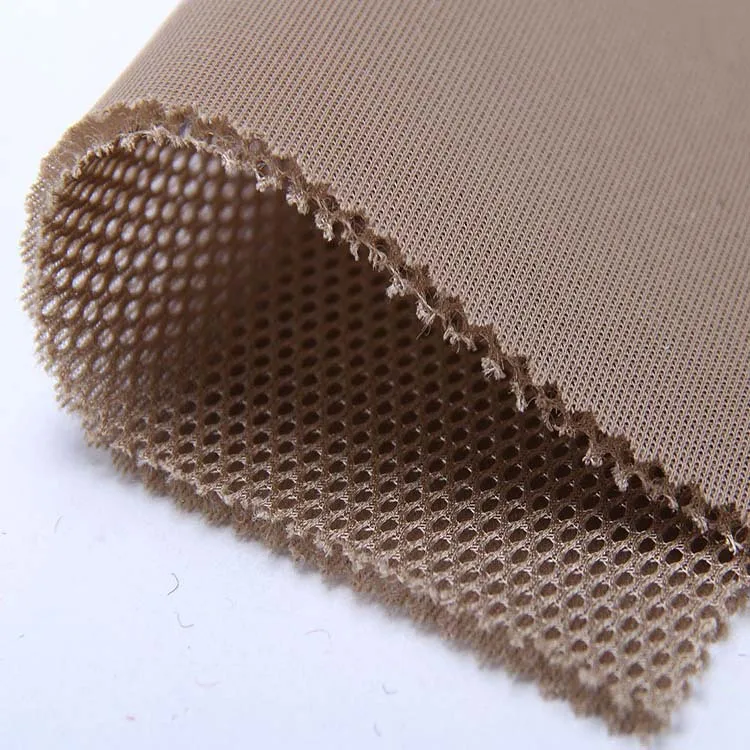 China Manufacturer 220GSM Shoes Material 3D Air Mesh 100% Polyester Knitted Fabric