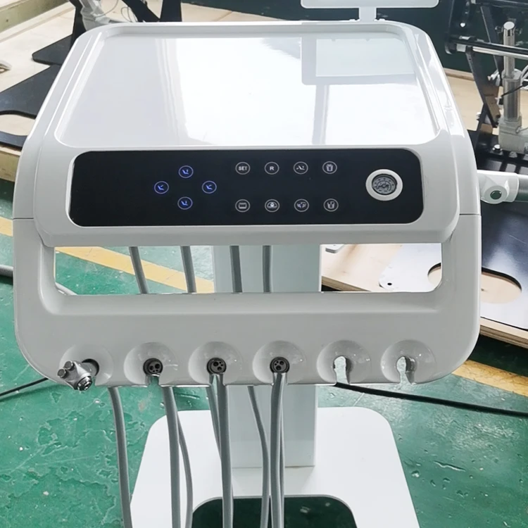 S106 Trolley Type Luxury Implant Dental Chair High Quality Surgery Dental Unit with 26 Bulbs Surgical Lamp Produced by Foshan Ch
