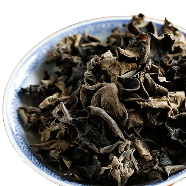 
black edible tree fungus new dried natural wood ear mu er mushrooms 